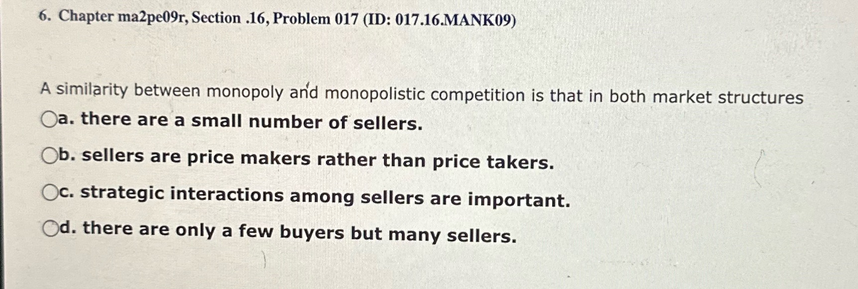  6. Chapter maZpe09r, Section .16, Problem 017 (II): 017.16.MANK09) A similarity