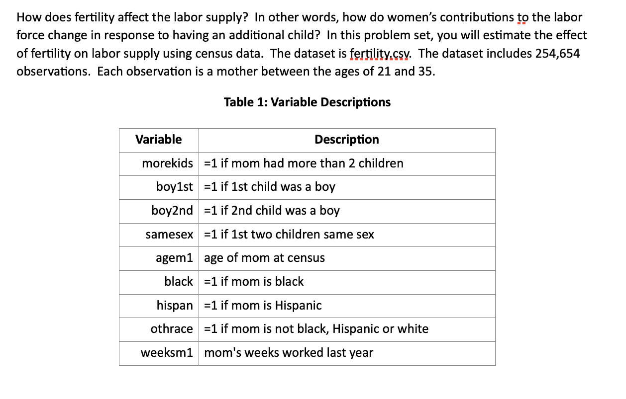 The dataset contains the variable samesex, which equals 1 if the mom's