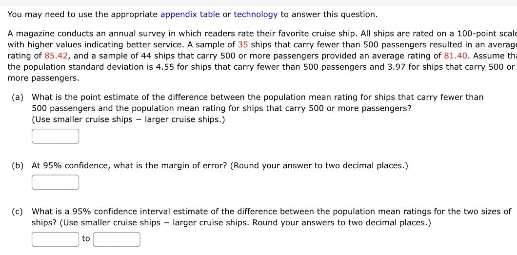 Please Correct answer ASAP You may need to use the appropriate appendix