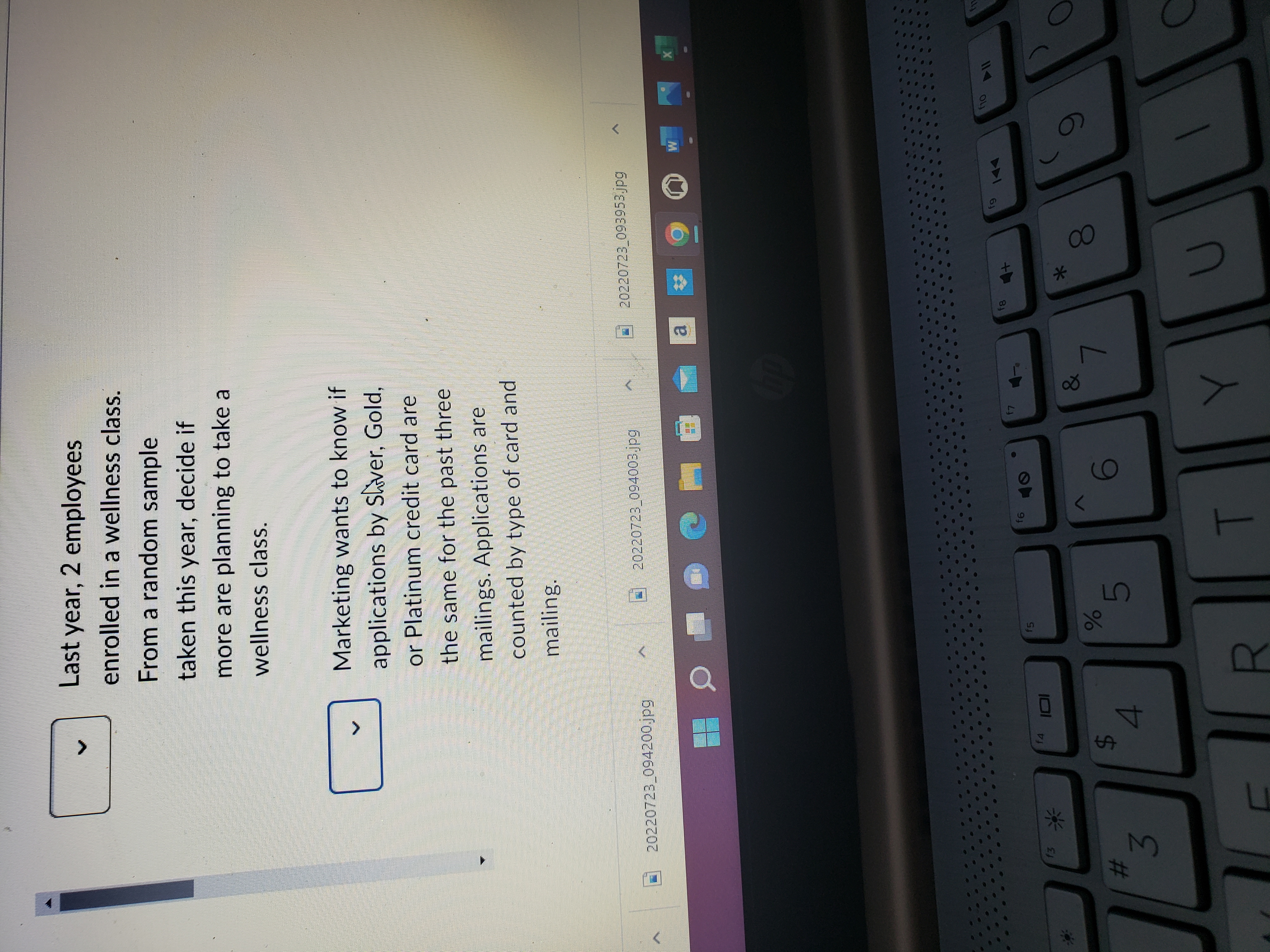counts and categories? Last year, on average, 2 accounting reports/quarter were late.