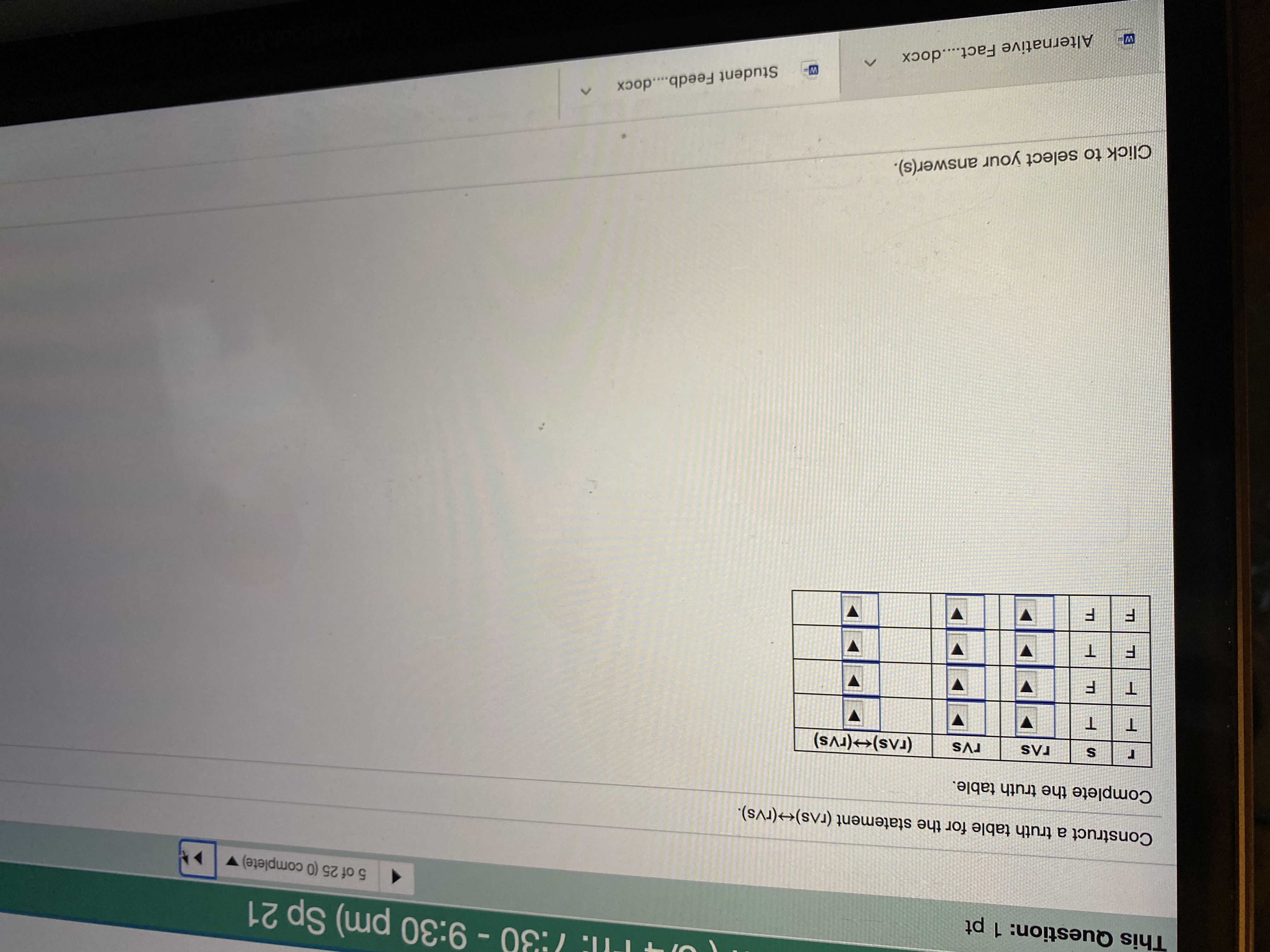 Final Exam ( 6/4 Fri: 7:30 - 9:30 pm) Sp 21 Time
