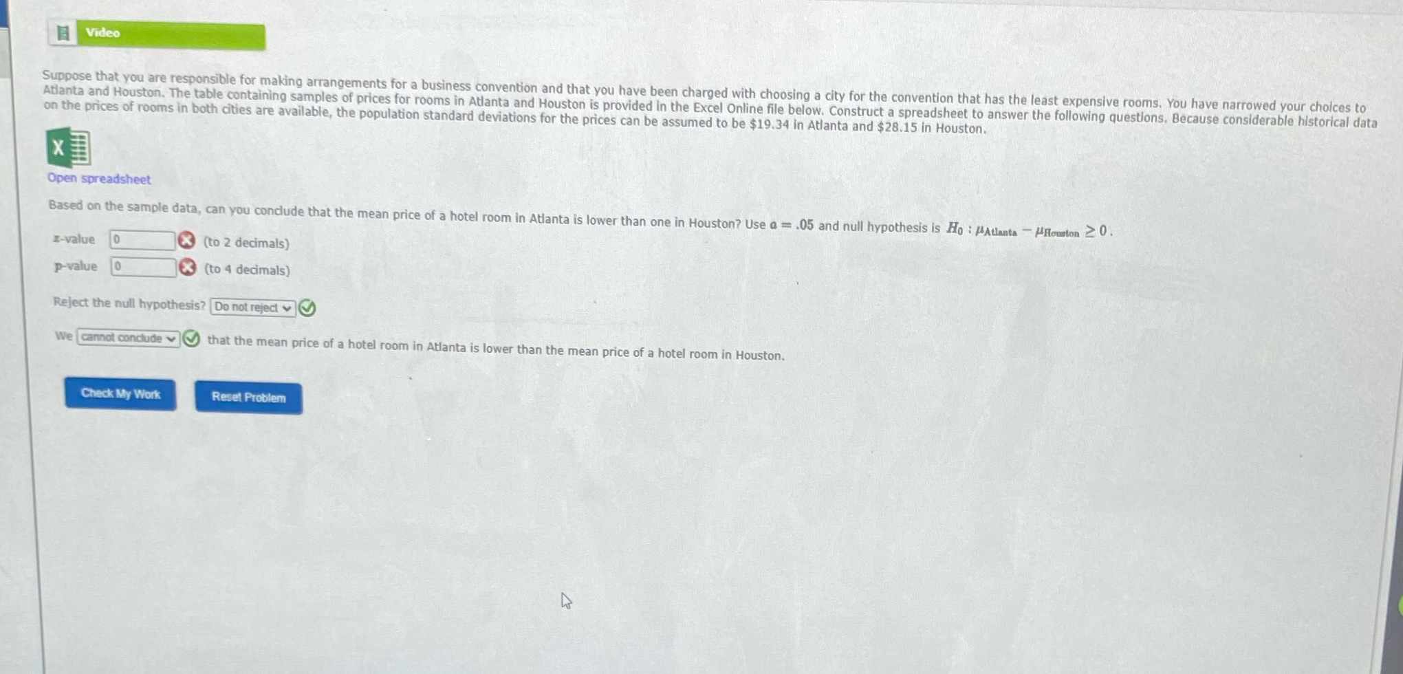 Help !!! Please !! Video Suppose that you are responsible for making