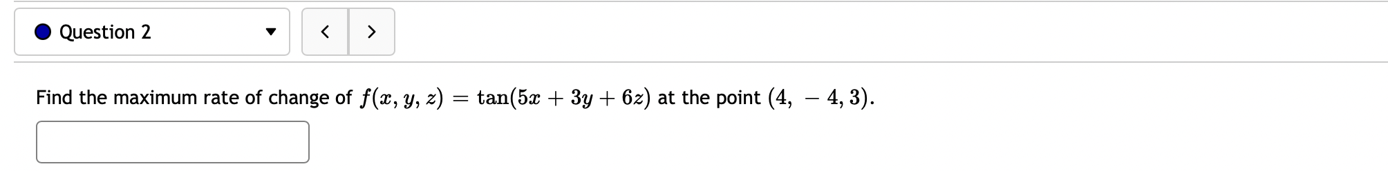 = In (x2 + y*) at the point (2, - 3) in