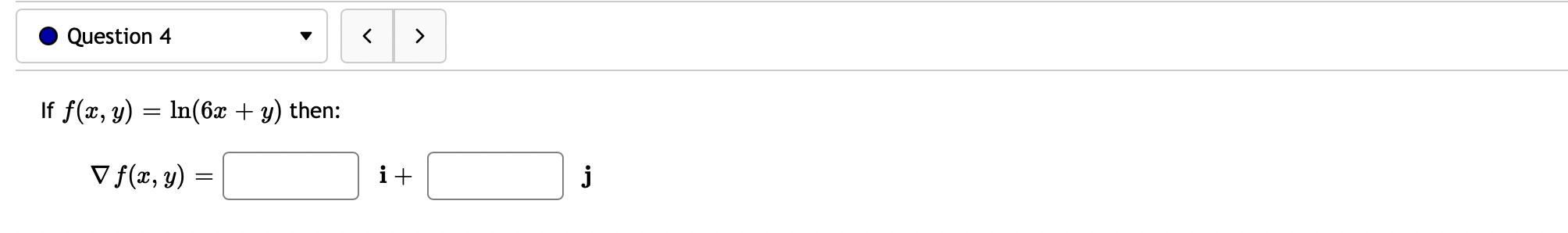 of change of f(x, y, z) = tan(5x + 3y + 6z)