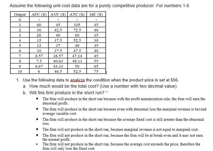 please help me answer the following in a step by step process
