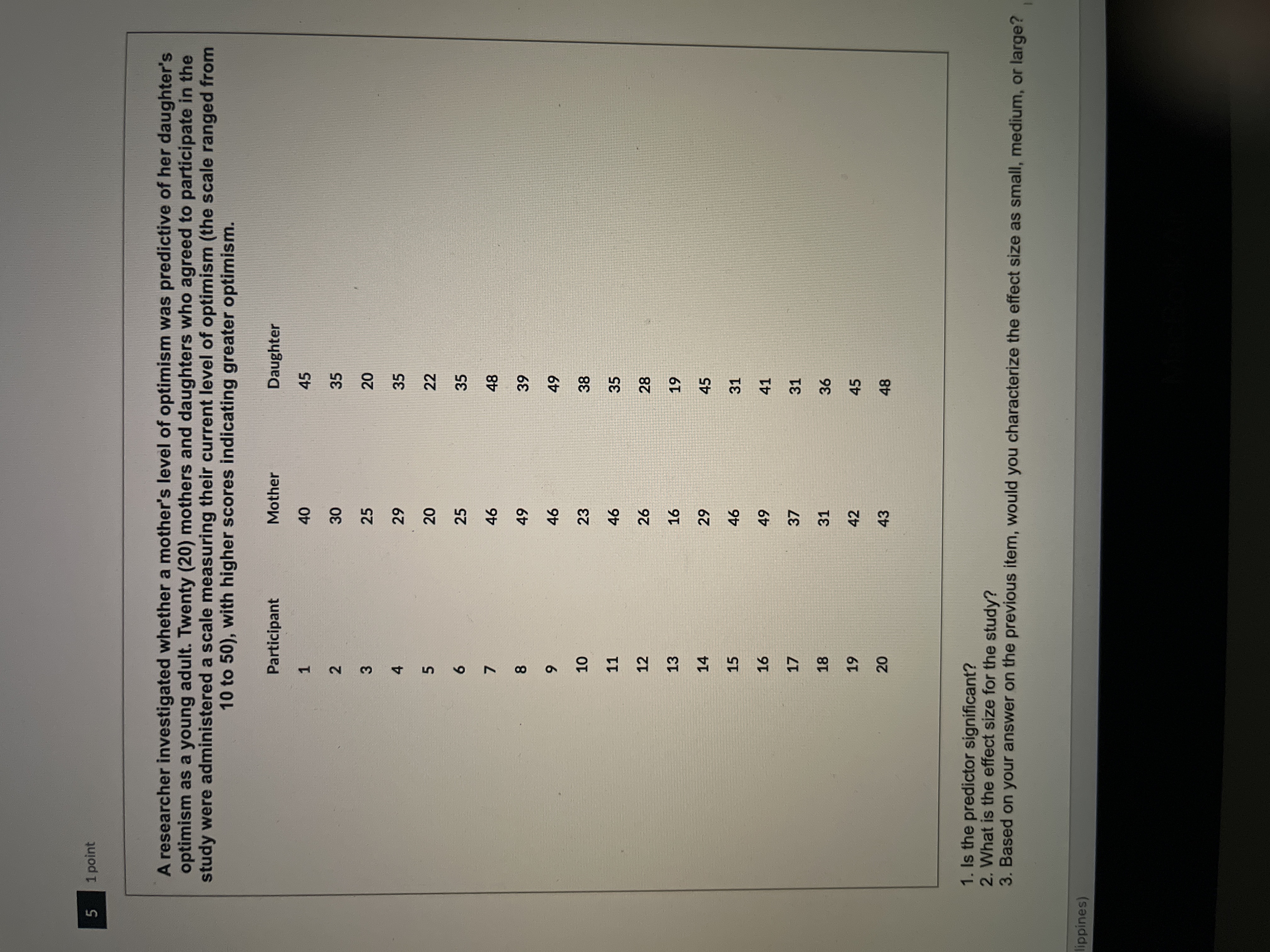 with the average number of hours of sleep, so she selected a