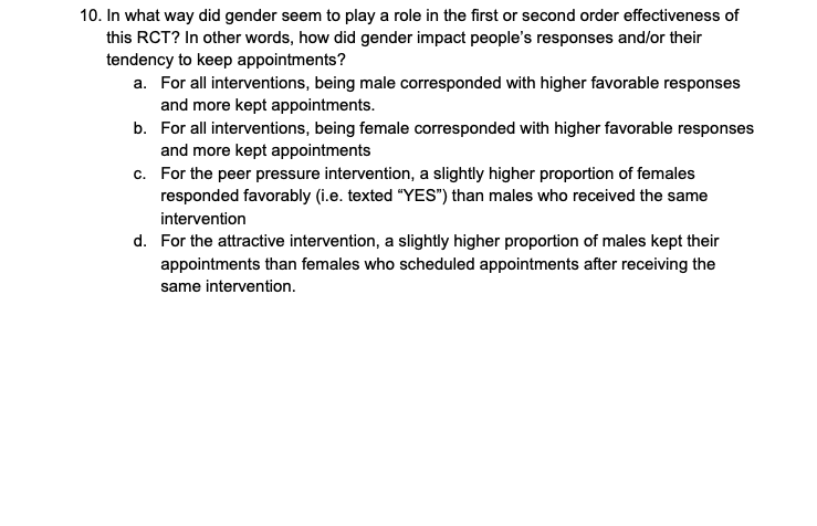 of this Randomized Control Trial (RCT)? In other words, how many people