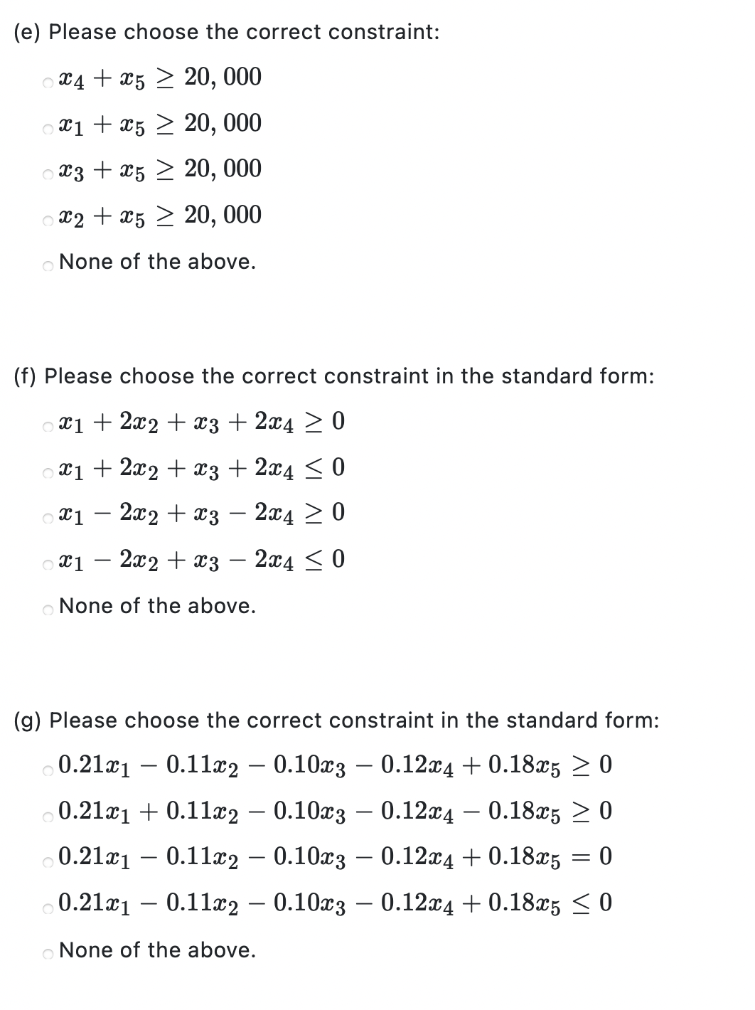linear programming to find the dollar investment in each bond that will