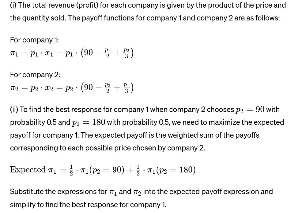 imperfect substitutes of each other. Let p; and x; denote the price