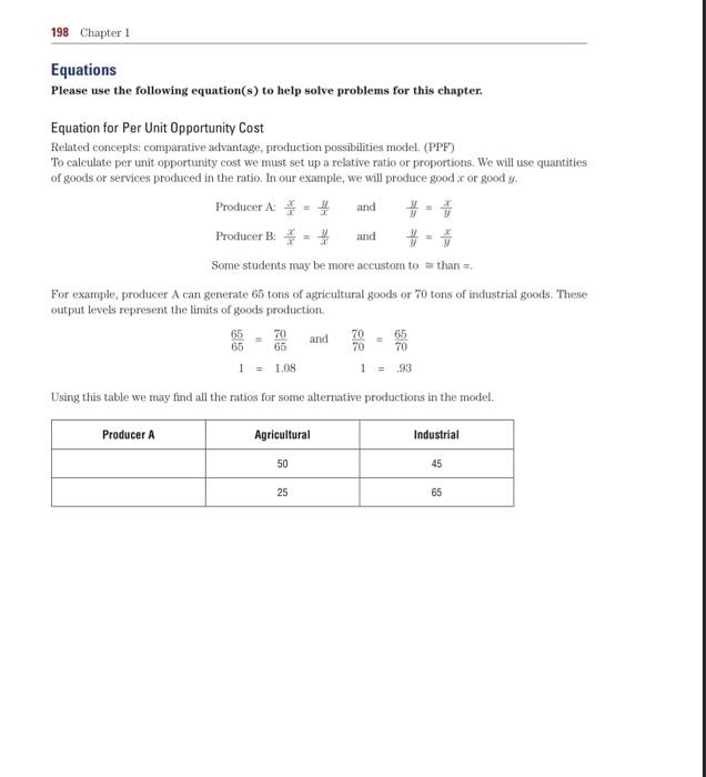 4 198 Chapter 1 Equations Please use the following equation(s) to help