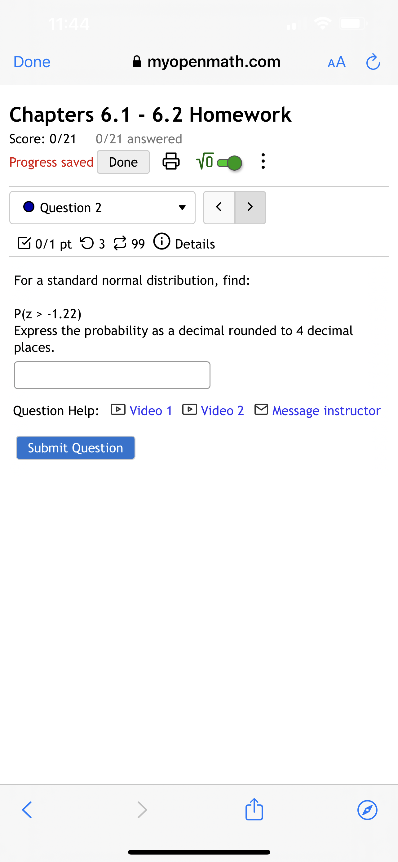 0/21 0/21 answered Progress saved Done (3) wlc. 0 Question 8 v