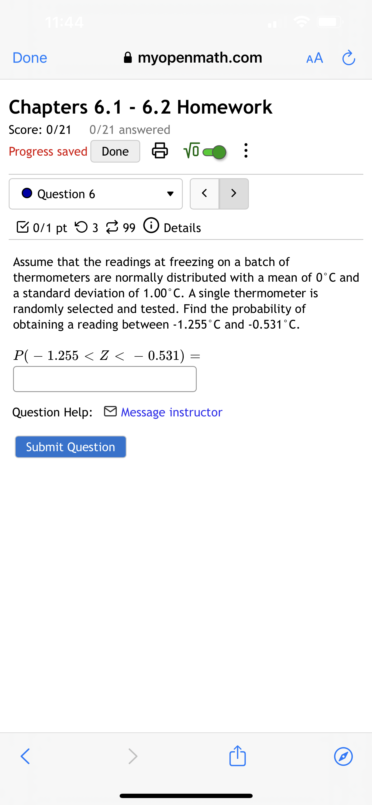 1 and round to 2 decimal places) Question Help: 8 Message instructor