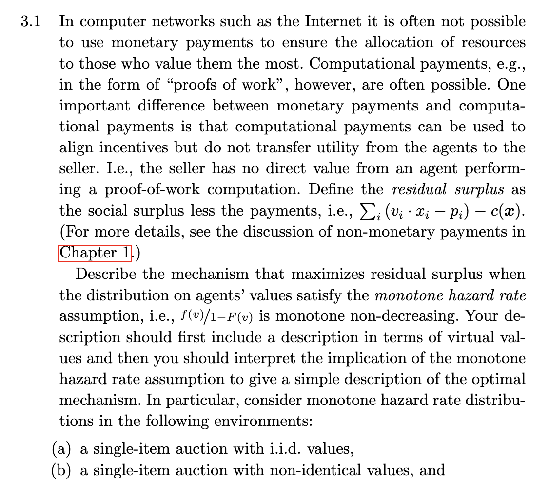 Hi,Please help with exercise 3.1. This is the textbook: http://jasonhartline.com/MDnA/MDnA-ch1to8.pdf 3.1 In