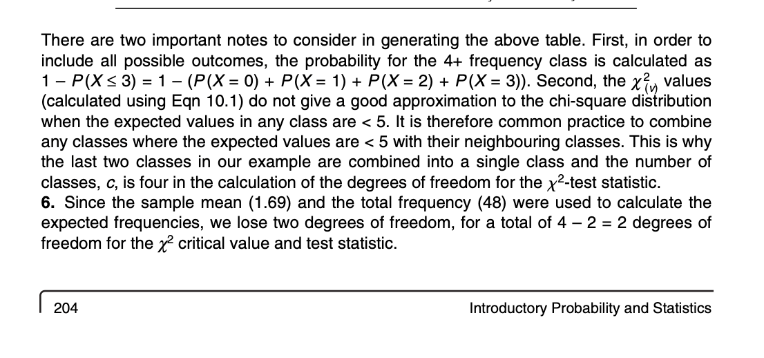 2 You wish to test whether the observed distribution of X fits