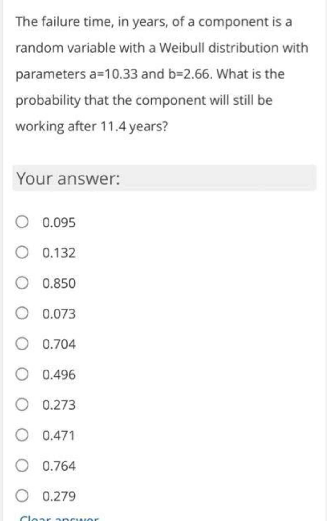 solve it correctly please. I will rate accordingly. The failure time, in