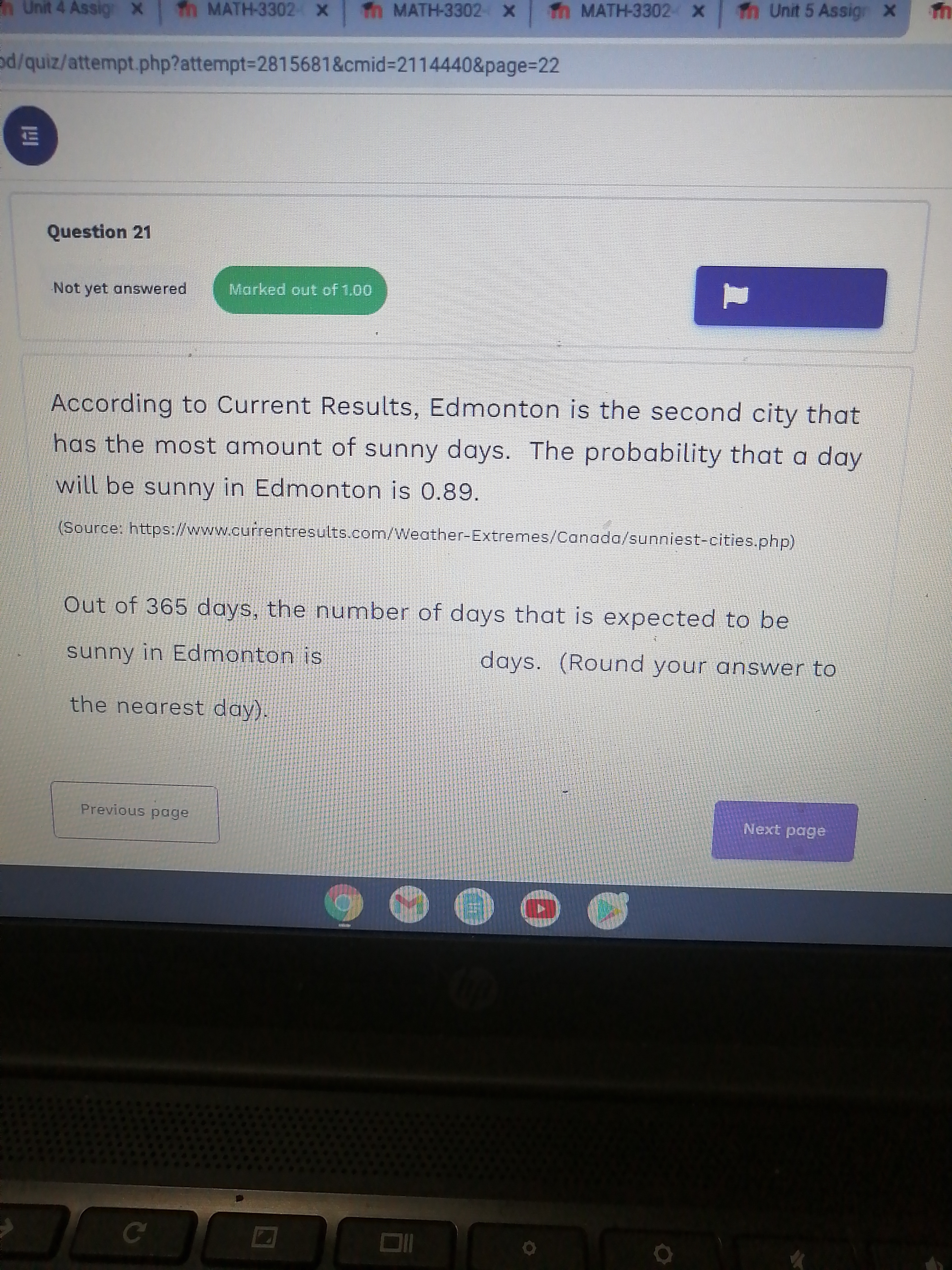 and P(ACB) = 0.364 O c. P(A) - 0.67. P( B) -