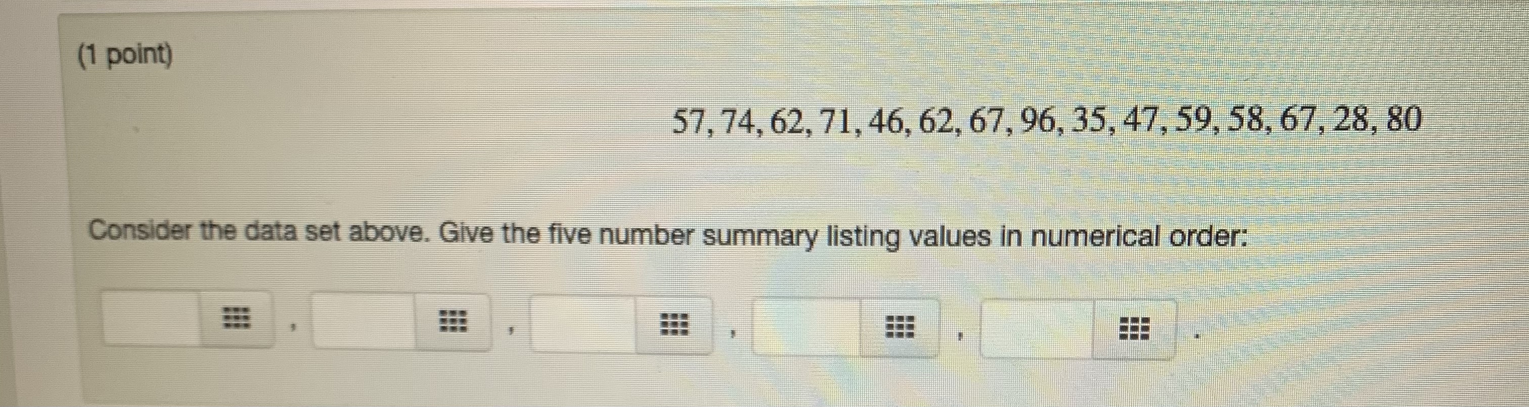 two decimal places. NOTES: (1) If there is more than one mode,