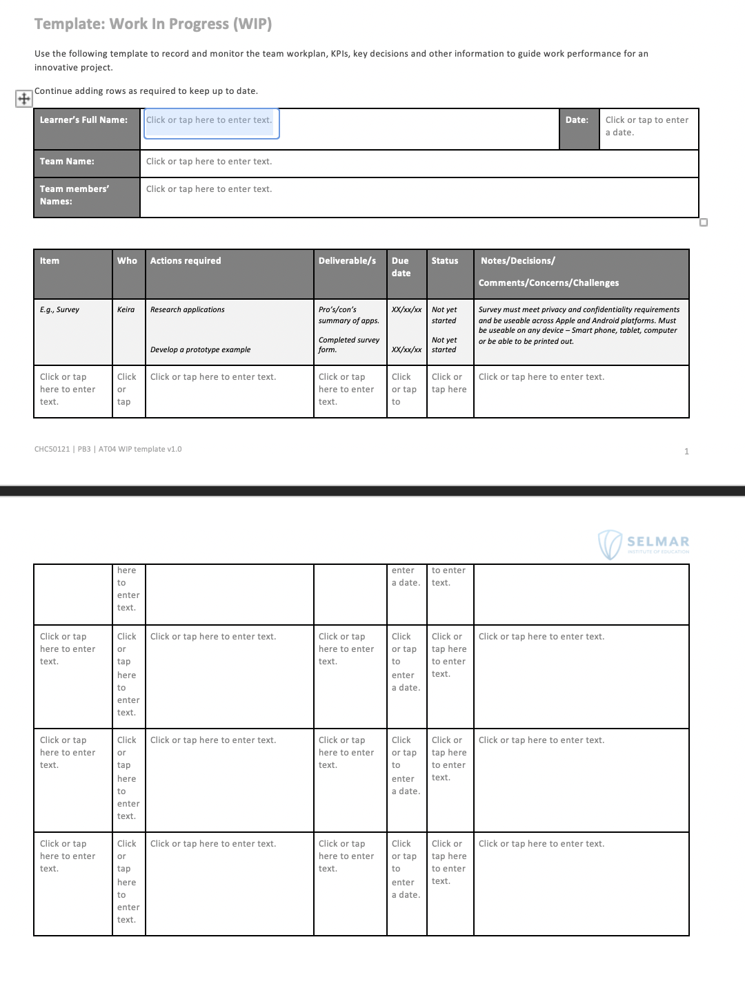 keep up to date. B G Ry _ 05/05/2023 Team Name: Room