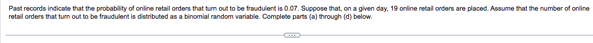 accidents daily in a small town. Complete parts (a) and (b) to