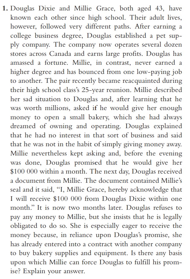 assignment . trusts . statute . employment1.Douglas Dixie and Millie Grace, both