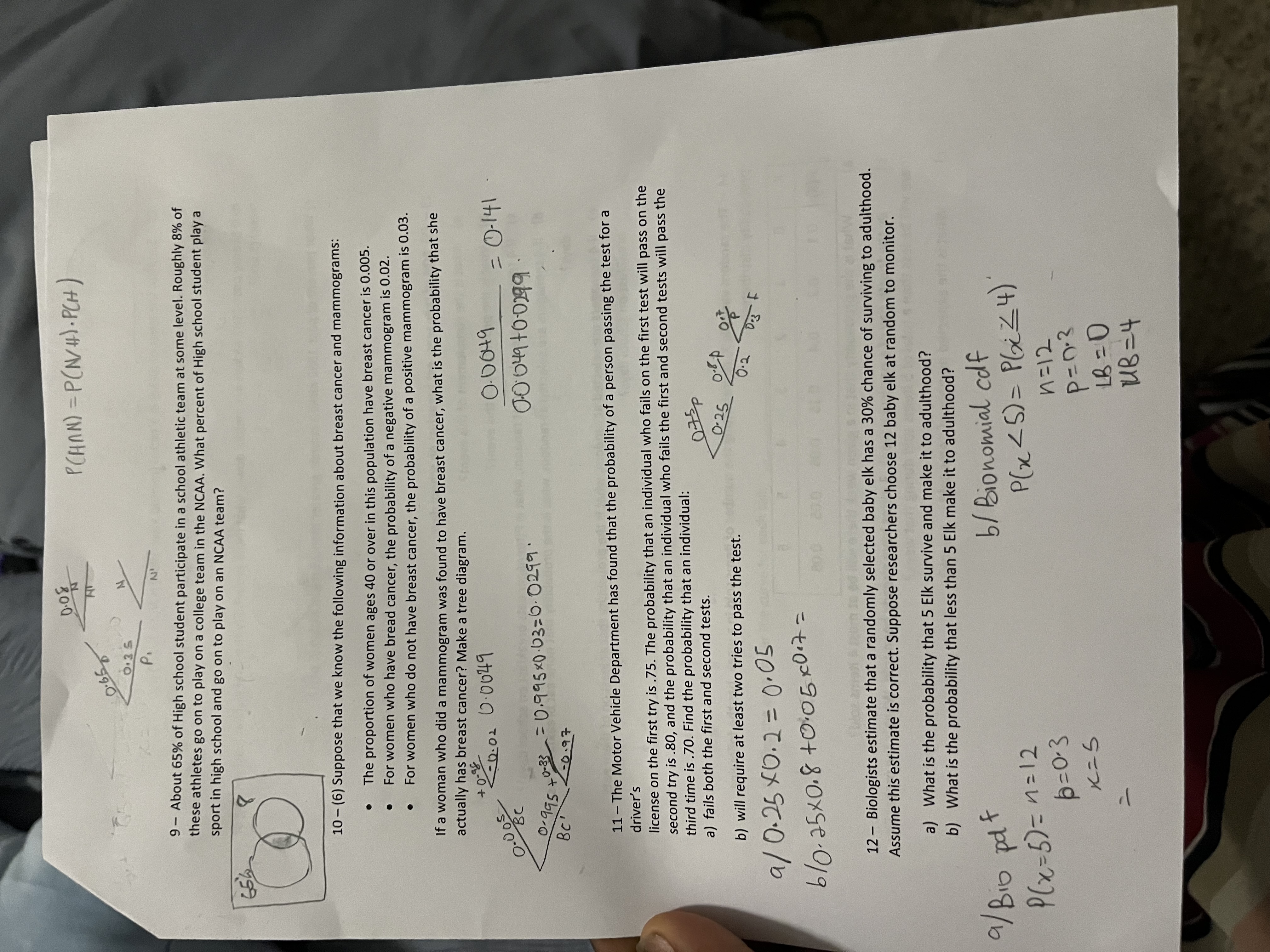  0.0% P CHAN ) = P (N/# ) . PCH )