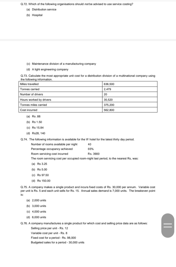 no opening inventory. 13,500 units of raw material were transferred in at