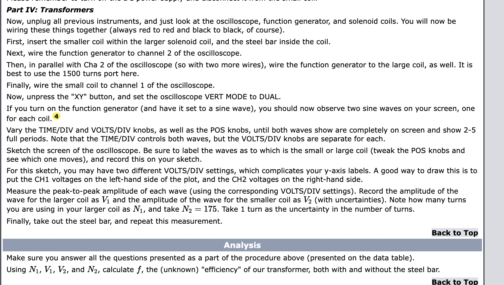 change in flux. We will also be measuring the extent to which