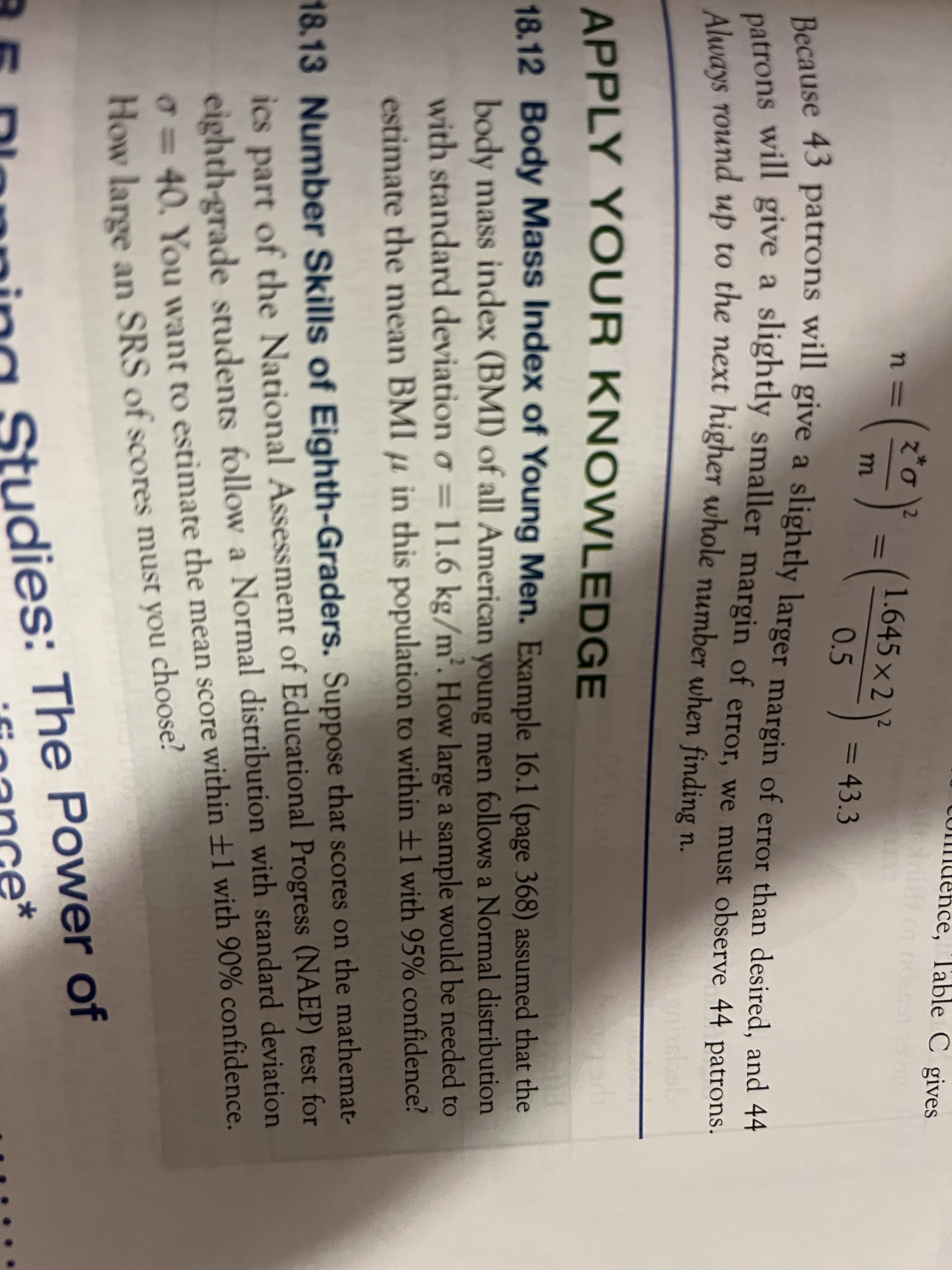 of Young Men . . . . . . . . .