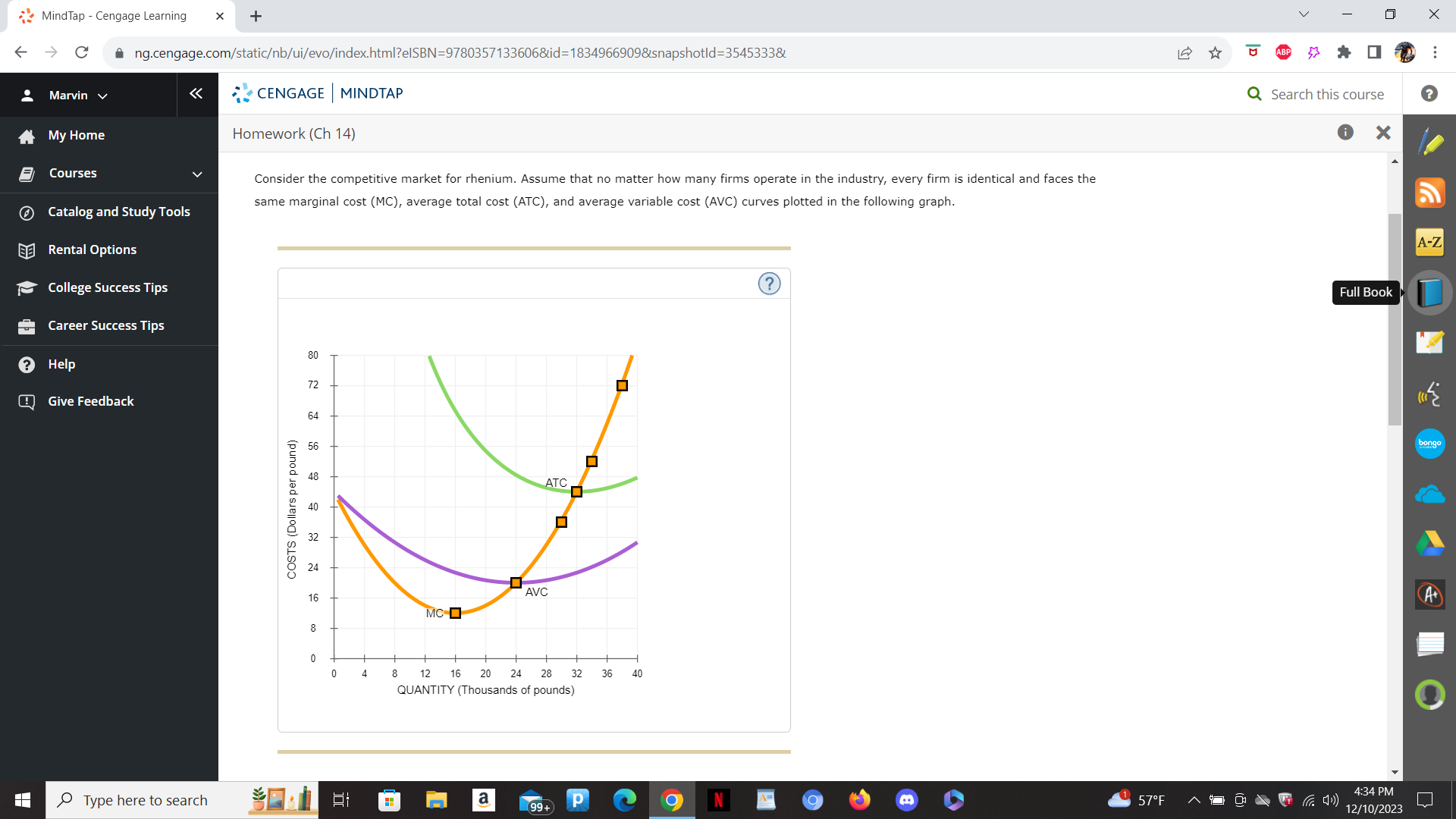  MindTap - Cengage Learning X + V X -> C A