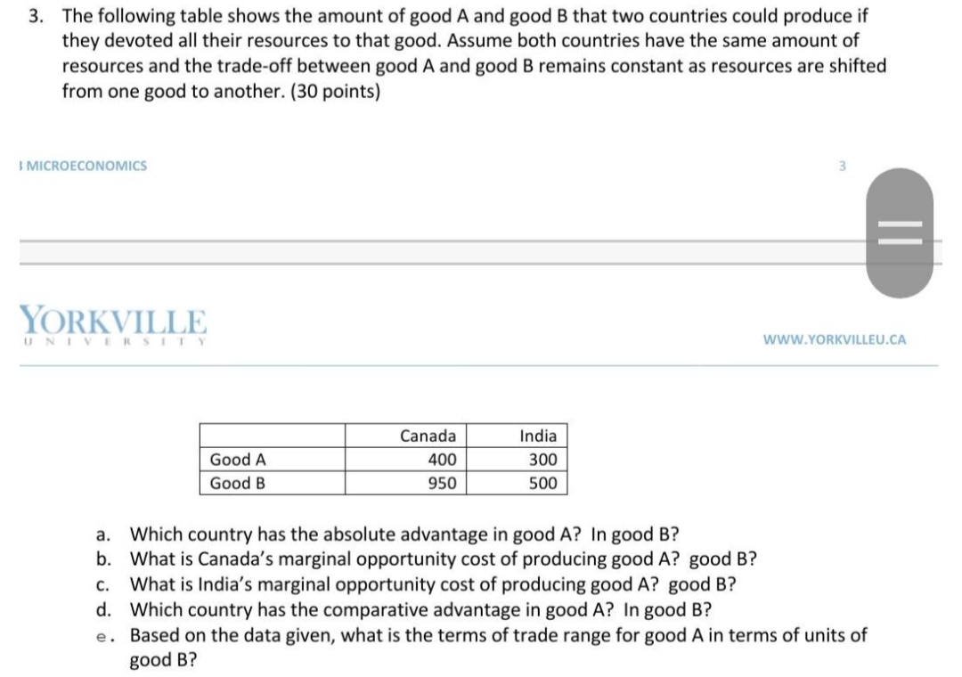 Please solve it provide deatial answer 3. The following table shows the