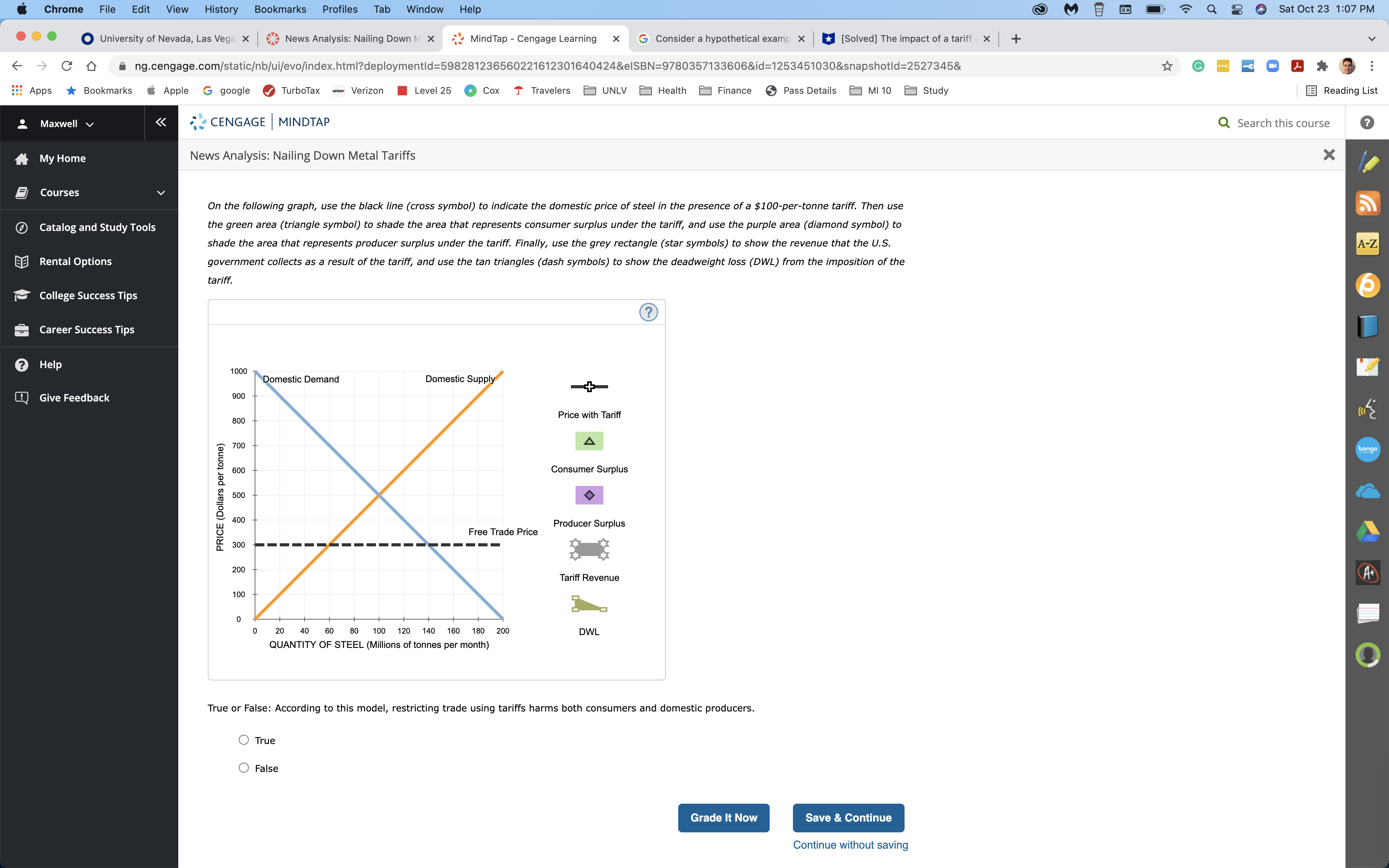 University of Nevada, Las Vega X News Analysis: Nailing Down M X