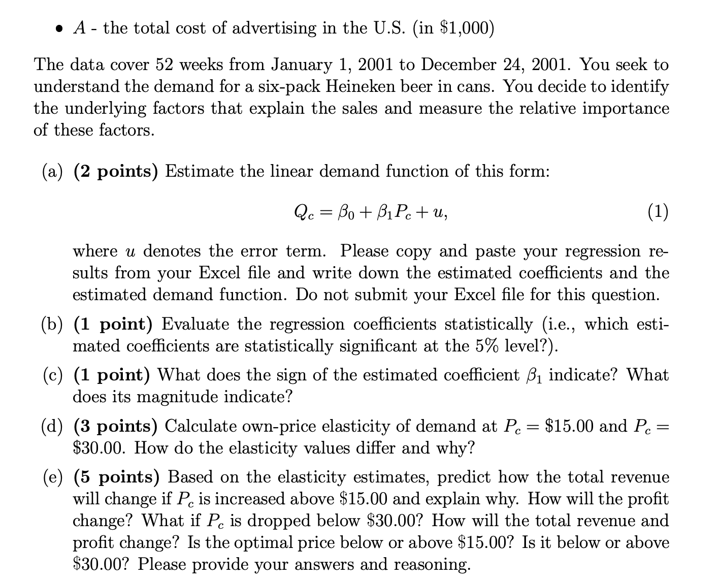 sheet. The respective vari- ables are: . Qc - the total unit