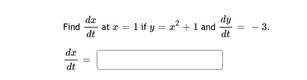 Find at dt dt dy lifyc +1 3 dt