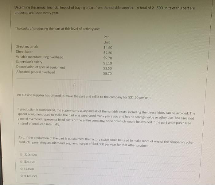 (instead if being sold at the split-off point)? Product has been allocated