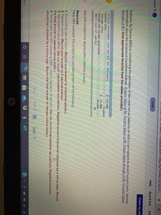 arch apter 11 Saved F%252... Help Save & Exit Sub Check my