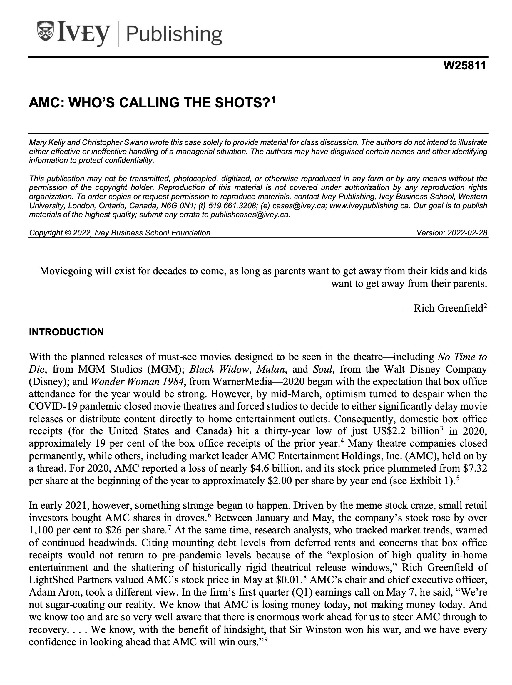 - Structure your answers as a typical case analysis.Problem/OpportunityAlternatives.Recommendations:Pros and ConsImplementation.- What