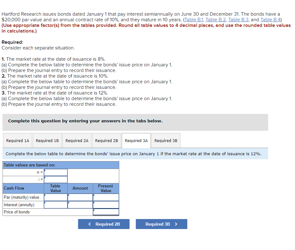 factor(s) from the tables provided. Round all table values to 4 decimal