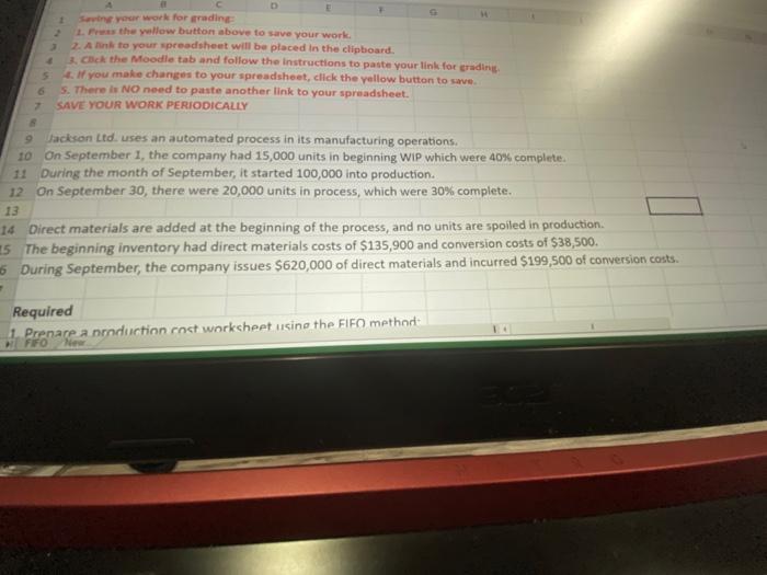 4 2 A 1 Saving your work for grading D 1. Press