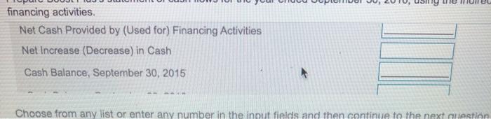 box is not used in the statement, leave the box empty; do