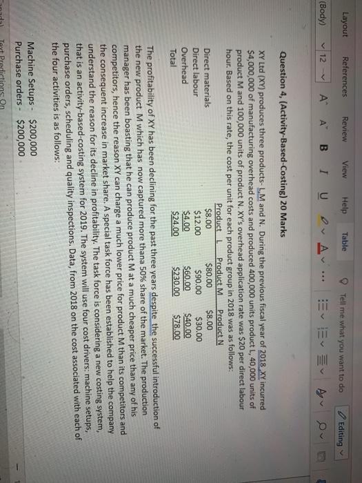 Layout References Review View Help Table Tell me what you want to