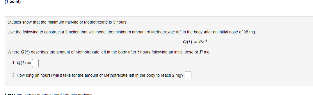 of time t A(t) is the amount we have after time t