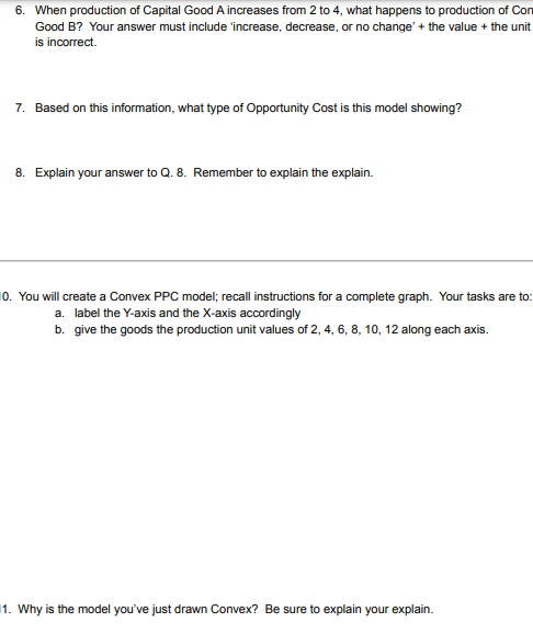 Consumption Good A on the Y axis and Consumption Good B on