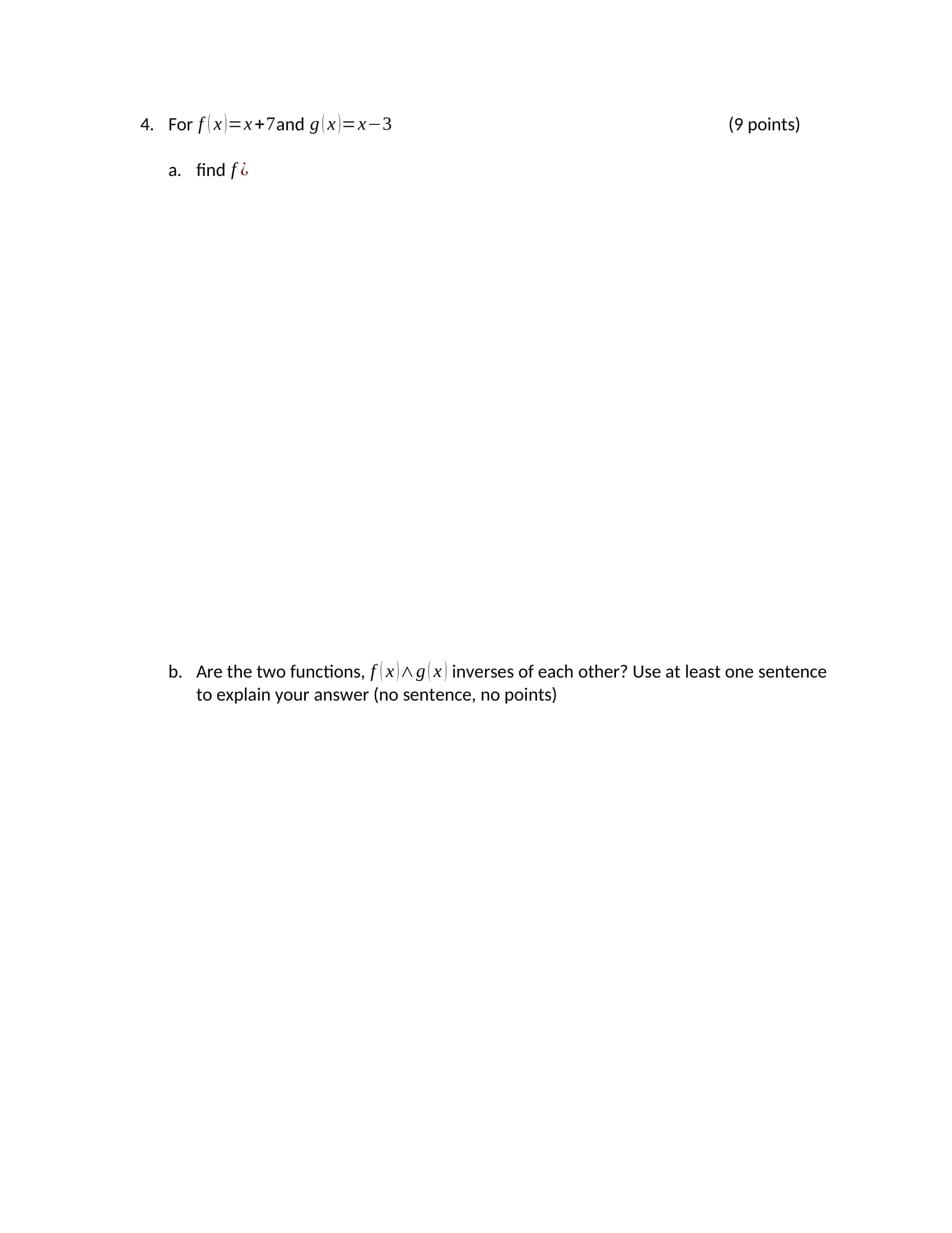answer I need to see and understand how you got the answers,