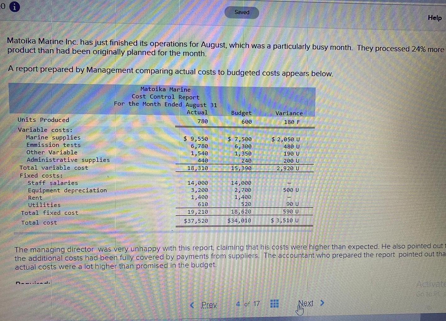 (Note: Even though some of these cos assified as direct costs rather