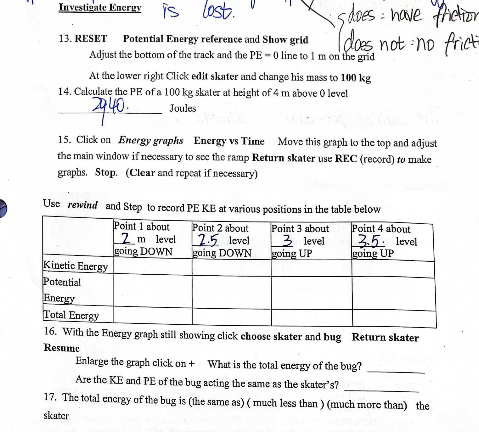 power, energy skate park.all set up like here: X + Google Translate