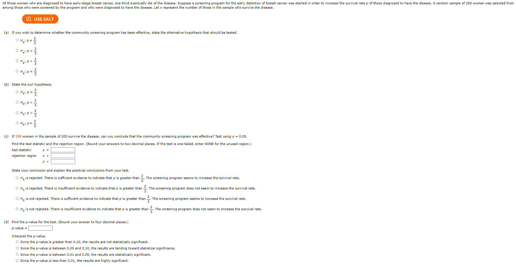 Of those women who are diagnosed to have early stage breast cancer,