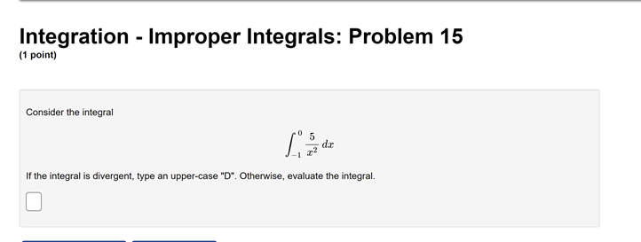 not, state your answer as "divergent". 2 di = (+ + 7)3/2Integration
