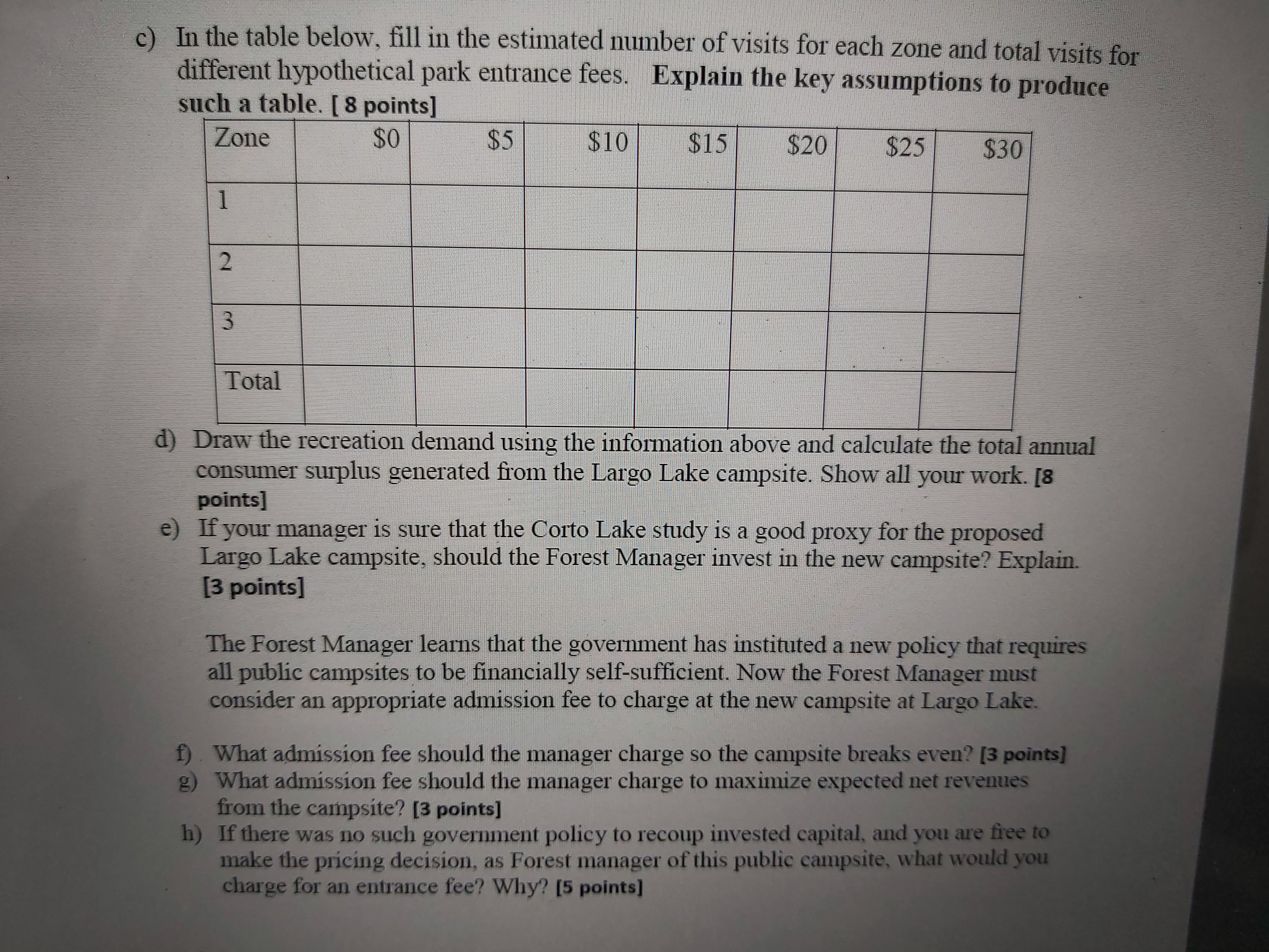 build and $5000 per year to maintain it. a) If the interest