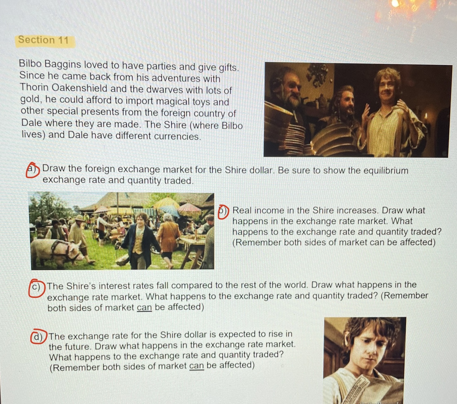 Hello, Can you please help me with Section 11 A-D in the