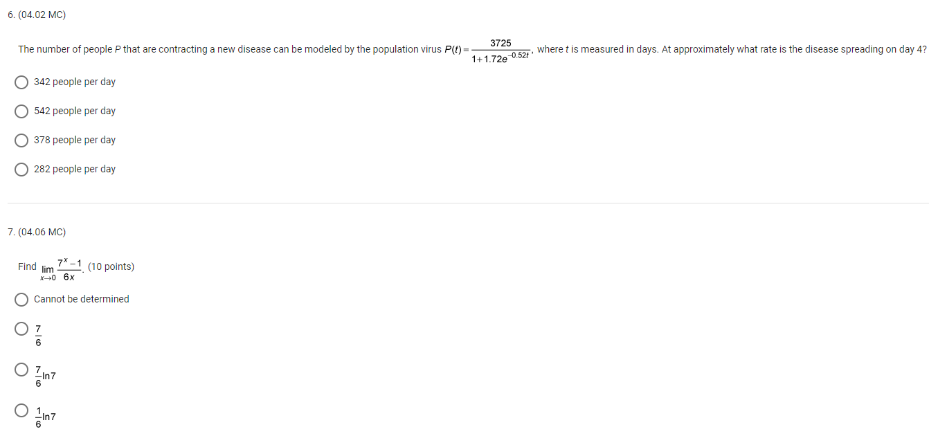 mean about the approximation for 9(4 .024)? (10 points) 0 The value